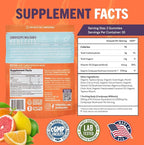 Mushie 100% Organic Cordyceps Mushroom Gummies - 2000mg Cordyceps Militaris Nootropic for Energy & Immune Support with Vitamin D - Vegan, Gluten-Free - 60 Count