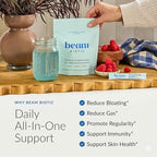 Beam Biotic Probiotics for Women – Gut Health & Digestive Health Powder with Pre, Pro & Postbiotics + Glutathione, Daily Probiotic Drink for Bloating Relief & Gut Balance, 15 Servings, Blue Raspberry