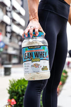 MuscleSport Lean Whey Revolution™ Protein Powder - Whey Protein Isolate - Low Calorie, Low Carb, Low Fat, Incredible Flavors - 25g protein per scoop (2lb, Lean Charms)