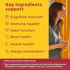 Nature Made Advanced Multivitamin Gummies for Adults, Women's and Men's Multivitamin Gummies with Magnesium Citrate, Calcium & B Vitamins, Daily Support, 90 Gummies, 30 Day Supply