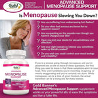 Advanced Menopause Support - Natural Female Hormonal Complex for Hot Flashes, Mood Swings & Vaginal Dryness - Black Cohosh, Soy Isoflavones & Herbal Extract Formula - Does Not Include Hormones