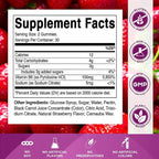 Vitamatic Vitamin B6 100mg - Berry Flavor - 60 Pectin Based Gummies - Supports Nervous System