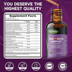 Q'ankyaq Menopause Support Liquid Drops with Ashwagandha, Red Clover, Black Cohosh, Chasteberry - Hot Flashes, Hormone Balance, Mood & Energy, Metabolism, 2 Fl Oz