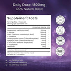 Green Lab® Neuro Sleep+ 10x Neuro-Body Sleep Aid Formula with GABA, L-Theanine, Ashwagandha, Melatonin and Magnesium | Sleep Supplement for Relaxation and Night Recovery - 120 Capsules