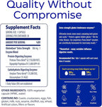 Enzymedica - GlutenEase Extra Strength, Complete Gluten & Casein Formula with Digestive Enzymes + DPP-IV, 30 Capsules