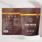 Primal Harvest Vegan Protein Powder for Nutritional Weight Support 20g Plant-Based Protein Per Serving from Fava Beans Chickpeas & Rice Chocolate Flavor 405g Gluten-Free Soy-Free No Added Sugar