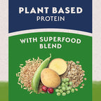 Natural Balance Limited Ingredient Adult Dry Dog Food with Vegan Plant Based Protein and Healthy Grains, Vegetarian Recipe, 12 Pound (Pack of 1)