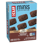 CLIF BAR Minis - Chocolate Brownie Flavor - Made with Organic Oats - 4g Protein - Non-GMO - Plant Based - Snack-Size Energy Bars - 0.99 oz. (20 Pack)