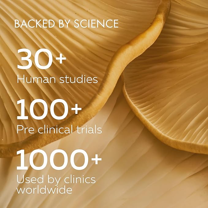 HPD Rx Premium AHCC & Shiitake Mushroom 1100 mg per Serving Supplement, Natural Immunity Booster, Maintains Natural Killer Cell Activity | AHCC is Proven in 30+ Studies | 180-Day Supply, 6-Pack