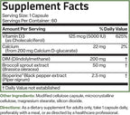 Bronson DIM Balance+ Calcium D-Glucarate, Broccoli Sprouts and Vitamin D3 200 MG of DIM per Capsule Supports Estrogen Metabolism and Balanced Hormone Levels Non-GMO, 60 Vegetarian Capsules