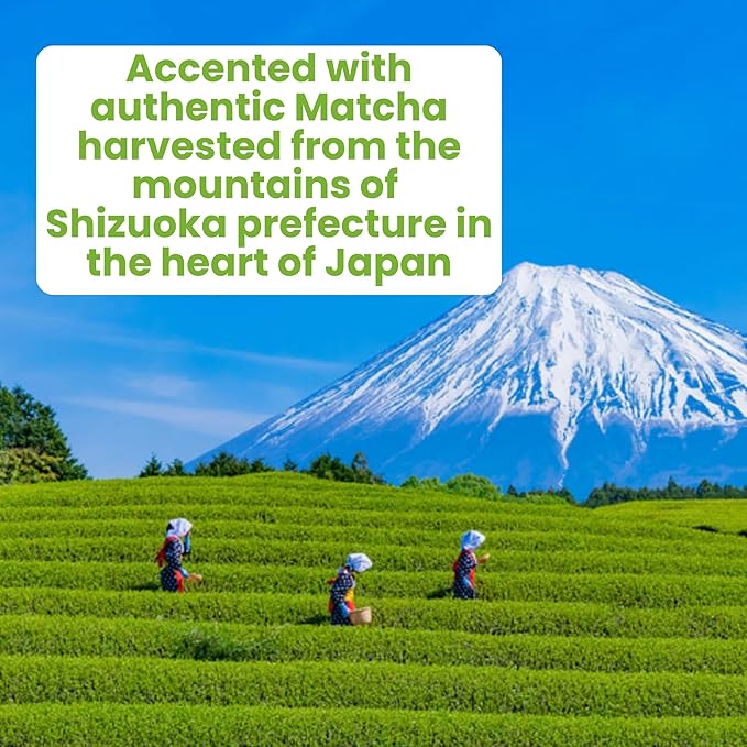 Premium Matcha Collagen Latte | Made in Japan with Special Hydrolyzed Marine Collagen and Authentic Japanese Matcha | No Artificial Sweeteners