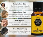 Earth N Pure Moringa Oil Cold Pressed, Pure and Natural with Glass Dropper 15 ml