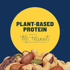PLANTERS Deluxe Mixed Nuts - Roasted Cashews, Almonds, Brazil Nuts, Pistachios, and Pecans, Plant-Based Protein, Quick Snack, 15.25oz Canister (Pack of 2)