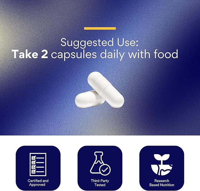 Research Verified Energy Booster - 180 Capsules - Caffeine Free - B Vitamins and Adaptogens - 3 Month Supply