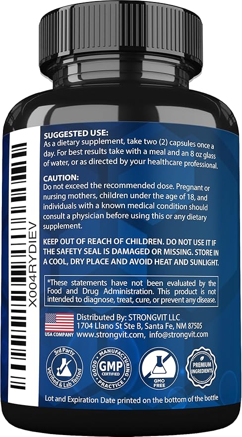 Immune Support Supplement 12 in 1 Complex with Vitamin C, D3, Zinc, Echinacea, Elderberry, Ginger, Turmeric. Immune Defend for Men & Women, Non-GMO, Gluten-Free, Vegan, USA