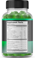 Thyroid Support For Women & Men (90 Gummies) Ashwaganda, Iodine, Bladderwrack, Kelp, & Schisandra - Support Supplement - Delicious Apple Flavor - Non-GMO, Vegan & Gluten-Free (90 Count)