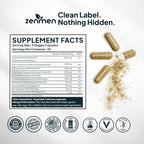 Zenmen Tick Immune Support Supplement - Improved Formula - Japanese Knotweed, Cat's Claw, Chinese Skullcap, Cryptolepis Sanguinolenta, Sweet Wormwood - 90 Vegan Capsules, Made in The USA