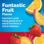 Emergen-C Kidz Vitamin C Immune Support Gummies Fun-Tastic Fruit 44CT Includes Zinc, Manganese, B Vitamins and Vitamin D for Back to School Essentials, (Pack of 2)