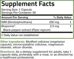 Bronson DIM 200 MG Supplement Diindolymethane with BioPerine for Enhanced Absorption, Estrogen Metabolism & Maintains Balanced Hormone Levels, 60 Vegetarian Capsules