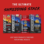 Hydroxycut Hardcore Ultra Shred Gummies, Sweet Heat - 99% Stimulant Free - Includes Capsaicin & B Vitamins - For Women & Men