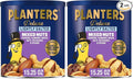 PLANTERS Deluxe Lightly Salted Mixed Nuts, Party Snacks, Plant-Based Protein 15.25oz (1 Canister) (Pack of 2)