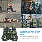 ZELUS Weighted Vest, 6lb/8lb/12lb/16lb/20lb/25lb/30lb Weight Vest with Reflective Stripe for Workout, Strength Training, Running, Fitness, Muscle Building, Weight Loss, Weightlifting