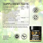GLP-1 Support Weight Loss Probiotic Supplement - Women Men Natural Appetite Suppressant & Metabolism Booster - Daily GLP1 Support to Activate Fat Burn Support Healthy Gut Curb Hunger