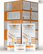LivOn Laboratories - Lypo–Spheric Vitamin C – 1,000 mg Vitamin C & 1,000 mg Essential Phospholipids Per Packet – Liposome Encapsulated for Improved Absorption – Non–GMO - 12 Pack (360 Count)