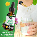 Lymphatic Drainage Supplements Drops - Organic Lymphatic Support Liquid Drops Cleanse with Echinacea, Lymph System Support Supplement, Lymph Node Detox Cleanse System Drainage - 1oz Non-GMO Organics