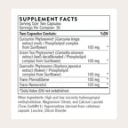 THORNE - Resveratrol Complex - Supports Healthy Aging* - Trans-Resveratrol Supplement with Green Tea, Quercetin & Curcumin Phytosome - Third-Party Certified - Gluten, Dairy & Soy-Free - 60 Capsules