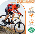 Magnesium Glycinate Gummies 1000mg, Sugar Free Magnesium Potassium Supplements Chewable for Adults with L-Threonate for Sleep, Body Support and Relaxation,90 Orange Gummies