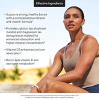 THORNE - Advanced Bone Support - Bone Health Supplement for Women & Men with Calcium, Magnesium, Vitamin D, B Vitamins, Folate & Boron* - Gluten, Dairy & Soy-Free - 120 Capsules