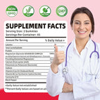 180 CT Magnesium Glycinate Gummies 1000mg - Sugar Free Magnesium Potassium Supplement with Vitamin D, B6, CoQ10 for Calm Mood & Sleep Support - 180 Raspberry Gummies