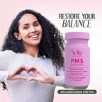 Hormone Balance for Women - PMS Support Supplement for Women w/Chaste Tree, Dong Quai and Ashwagandha- PMS and Menopause Relief for Bloating, Cramps and Mood Swings- (60ct)