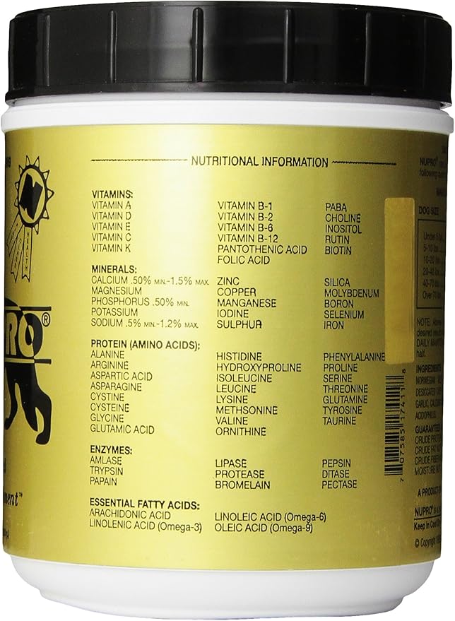 Nupro All Natural Dog Supplement (30 oz)