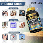 Glucosamine MSM Supplement for Men and Women - 11in1 Formula - Combine with Magnesium, Turmeric, Boswellia, Quercetin, Burdock Root, and More | Joint & Mobility Support - 150 Capsules
