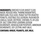 Lance Sandwich Crackers, Toasty Peanut Butter, 10 Individually Wrapped Packs, 6 Sandwiches Each