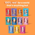 UNREAL Dark Chocolate Caramel Peanut Nougat Bars, 70% Organic Ingredients, Fair Trade, Non-GMO, No Corn Syrup, Sugar Alcohols, Soy, 209grams (3 Value Size Bags)