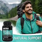Colon Cleanser Detox for Weight Flush - 15 Day Intestinal Cleanse Pills & Probiotic - Fast Natural Laxative for Constipation Relief - Bowel Movement Supplements for Stomach Bloating, Gut Loss Support