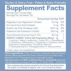 BodyHealth PerfectAmino Electrolyte Powder No Sugar, Hydration Fasting Keto Zero Sugar Electrolytes Drink Mix with Trace Minerals - Lemon Lime - 30 Servings