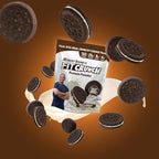 Fit Crunch Tri-Blend Whey Protein, Keto Friendly, Low Calories, High Protein (18 Servings, Milk & Cookies)