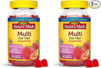 Nature Made Multivitamin for Women,Womens Gummy Multivitamins for Daily Nutritional Support,150 Multi Vitamin Gummies,75 Day Supply,(Pack of 2)