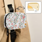 Floral Weekly Medicine Pill Organizer Travel Pill Case Box Holder Container Small for Vitamin Supplement