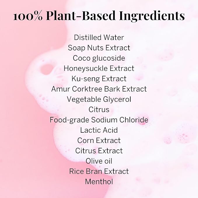 Pixie Feminine Wash – Healthy Foaming Cleaner with Natural Ingredients – More Foam Wash in Bottle Than Any Other Brand – pH Balanced & Plant Based – for Your Menstrual Cups and Discs, 6.5 Fluid oz