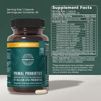Primal Harvest Probiotics for Women & Men Daily Probiotic Supplement with 12 Strains for Gut & Digestive Health 30 Capsules