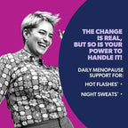 AZO® Daytime Menopause Gummies for Women, Clinically Proven Ingredient for Hot Flashes and Night Sweats*, Menopause Supplements for Women - 30 Gummies