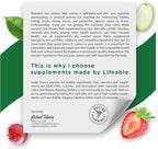 Lifeable Sugar Free Vitamin D 5000 IU - Great Tasting Natural Flavor Gummy Supplement - Gluten Free Vegetarian GMO-Free Chewable - for Immune Support and Bone Health - for Adults - 90 Gummies