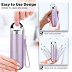 Zannaki Metal Travel Pill Organizer, Portable Waterproof Weekly Pill Box, Large Aluminum Alloy Pill Case Container, BPA Free 7 Day Daily Medicine Organizer Holder for Vitamin, Fish Oil, Supplement