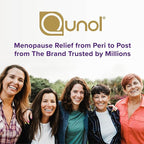 Qunol Menopause Relief + B6 Hormone & Estrogen Free Supplement, Menopause Support for Brain Fog, Hot Flashes, Night Sweats, Mood Swings, 60 Capsules