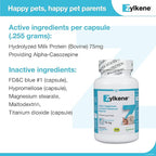 Vetoquinol Zylkene Calming Support Supplement for Small Dogs and Cats, Helps Promote Relaxation and Reduce External Stress Factors, Daily Behavioral Support and Anxiety Relief for Dogs and Cats, 75mg